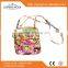 SQ050 Best Seller fashion colorful new style cotton quilted beach crossbody bag