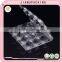 High quality clear plastic disposable quail egg blister packaging tray 12 holes