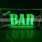 Acrylic sign holder led/ LED acrylic sign