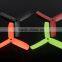 high speed Prop drones X4040 CW CCW 4x4 inch 3 blade plastic aircraft / quadcopter / helicopter / propeller fan