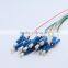 China supplier Fanout MPO-LC fiber optic patch cord 12 core