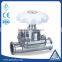 Sanitary stainless steel manual diaphragm valve with low price