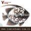 Metal decorative vivid fish wall art