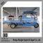 blue color closed cabin eletric tricycle for cargo from direct factory