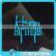 wholesale acrylic birthday cake topper,plexiglass monogram cake topper for birthday