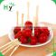 Latest hot selling eco-friendly bamboo fruit fork with best price