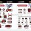 DF walking tractor, GN walking tractor, tractor parts