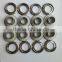 gold color stainless steel wire rope eyelet