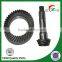 Diff gear crown wheel and pinion for tricycle rear alxe