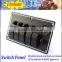 Boat Marine Rocker Switch Panel 4 switches