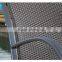 3Pc Wicker Rattan Rocking Chair And Round Coffee Table Set