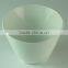 Hot Sale Bulk Deep Cylinder-Shaped White Ceramic Fruit Bowl For Restaurant&Home Use