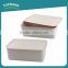Toprank Different Size Design Pattern Home Living Plastic Storage Organizer Clothes Storage Box Container With Lid