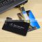 Best promotional gift cheap price credit card shaped USB flash drive 8gb