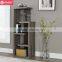 Living room wood modern Book store Shelves living room book storage 4 tier wood display bookcase