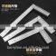 Berrylion 500mm Square Ruler Stainless Steel Clear Scale Alloy Square Ruler