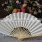 Customized one side printing paper fan for promotion