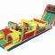 Popular amusing castle inflate combo,inflatable castle,bounce castle, giant Wet Dry Obstacle Course,