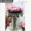 Newest design bouquet wedding real touch silk artificial flower rose