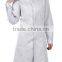 2017 high quality medical scrubs,white blue color hospital uniforms