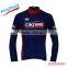 100% polyester long sleeve cycling wear/Dye sublimation bike wear/men cycling jersey