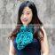 CX-S-01C Ruffled Rex Rabbit Fur Cheap Promotional Ladies Fur Scarf