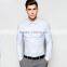 OEM high end shirt mens formal long sleeve blue man shirt