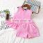Pictures Seersucker Gingham Of Latest Outfits Vintage Girls Sets Ruffle Top With Short