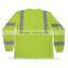 3M 8710 Reflective Tape Long Sleeve USA Fluorescent T-shirt