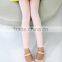 New fashion blank candy color cotton kids girl leggings