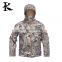 Wholesale camouflage hunting waterproof softshell jacket