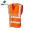 100% polyester safety reflective security vest