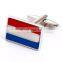 Netherlands National Flag Cufflinks for Mens