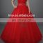 Real Model Simple Beaded Ball Gown HMY-142 Sweetheart Floor Length Prom Dress Hot Sell