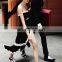 Amigo 2017 christmas tube party dresses Black and white hollow out vent Barelegged Mermaid bandage dress for women