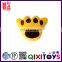 Promotional items wholesale custom made paw shape pet plush toys with sound for dogs