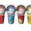 Hot selling ! cartoon design children plastic doraemon cup without printing