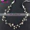Rhinestone Flower&Pearls Hair Jewelry Bridal Hair Accessories Flower Girl Headpiece Party Favors