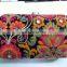 Designer Embroidered multicolour clutch bag