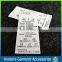 custom print care label washing care printed clothing label