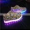 Canada popular led adults dance rechargeable shoes for party