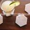hexagon blank marble acrylic coaster,marble coaster