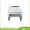 Wall mount bathroom,restaurant or kitchen paper roll dispenser , white plastic paper towel holder
