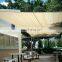 Simple design outdoor carport shade sail mobile retractable plastic carport shades for car parking