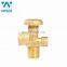 Low Pressure LPG Gas Cylinder Valve Safety Handwheel Brass Valve