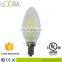 Dimmable 1W 3W 5W 7W E14 E12 Filament C32 LED Candle Bulb