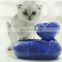 Creative Retro Design Cyclic Water Fountain Pet Feeder Dogs Cats Water Bowl Neck Protection