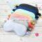 Custom Logo Travel Personalized Pattern Weighted Eye Mask for Sleeping