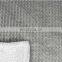 Jacquard flannel reverse to sherpa blanket cozy fleece throw
