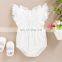 Butterfly Sleeve Baby Romper Ruffle Lace Bodysuit One Piece Jumpsuit